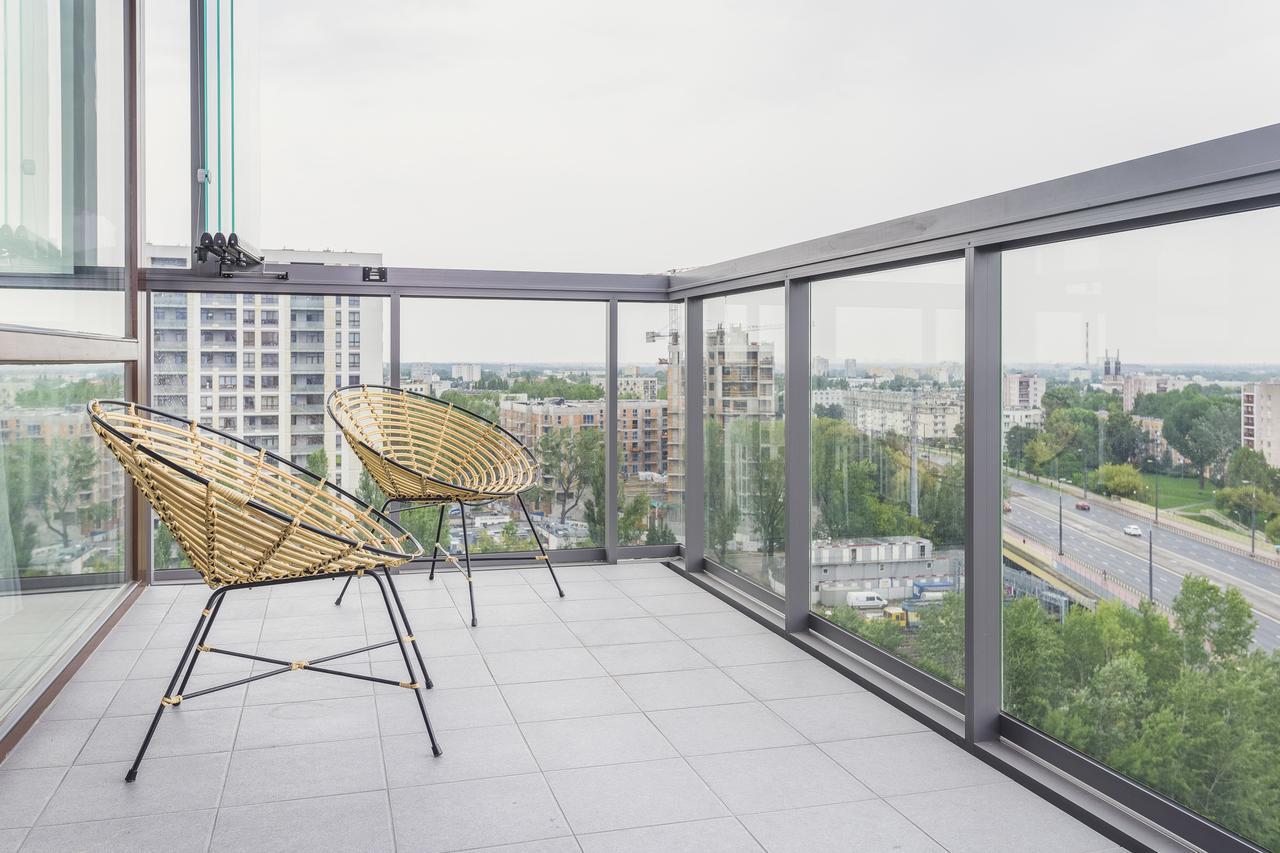 Novis Apartments Panorama View Varšava Exteriér fotografie