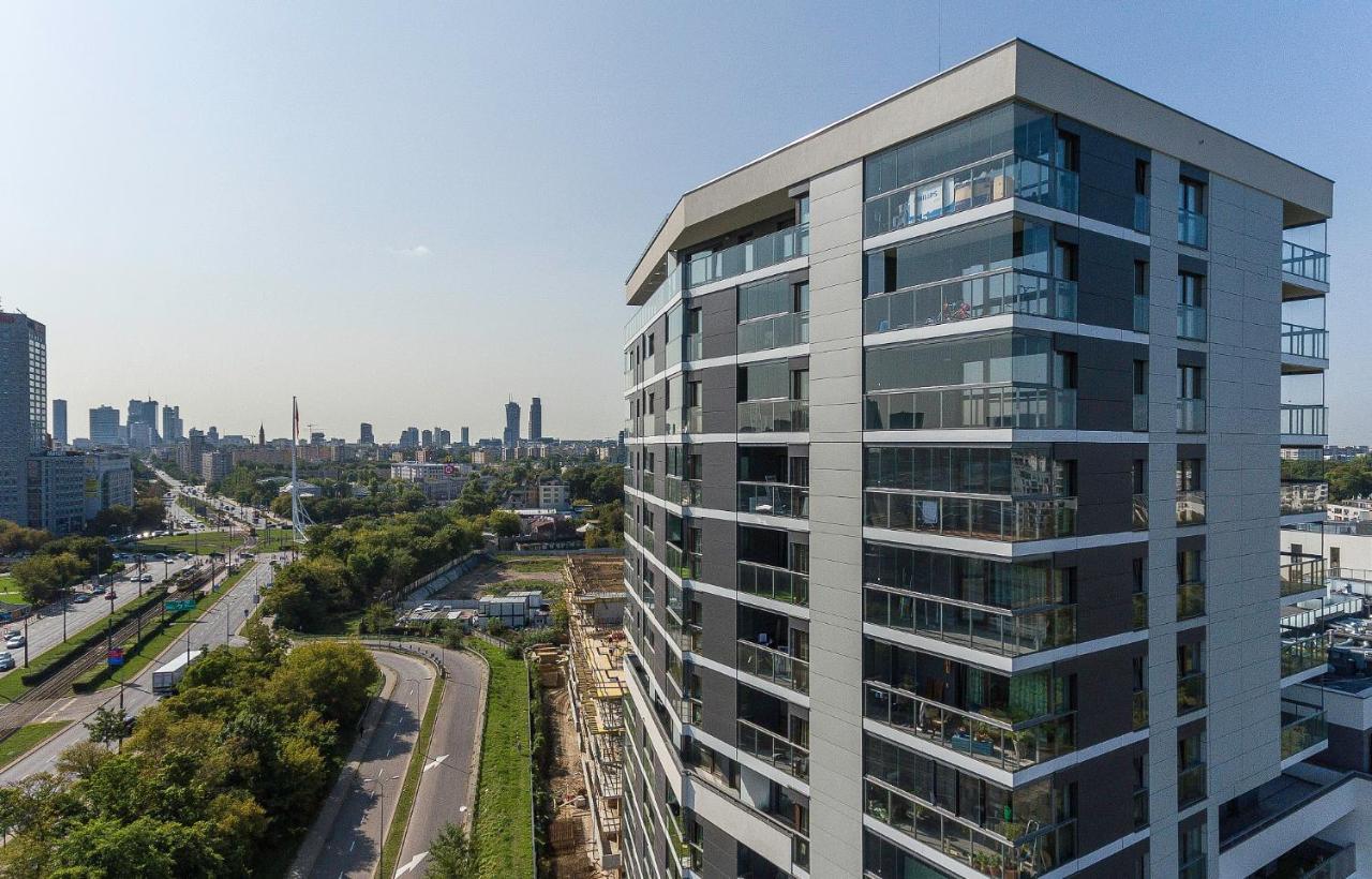 Novis Apartments Panorama View Varšava Exteriér fotografie
